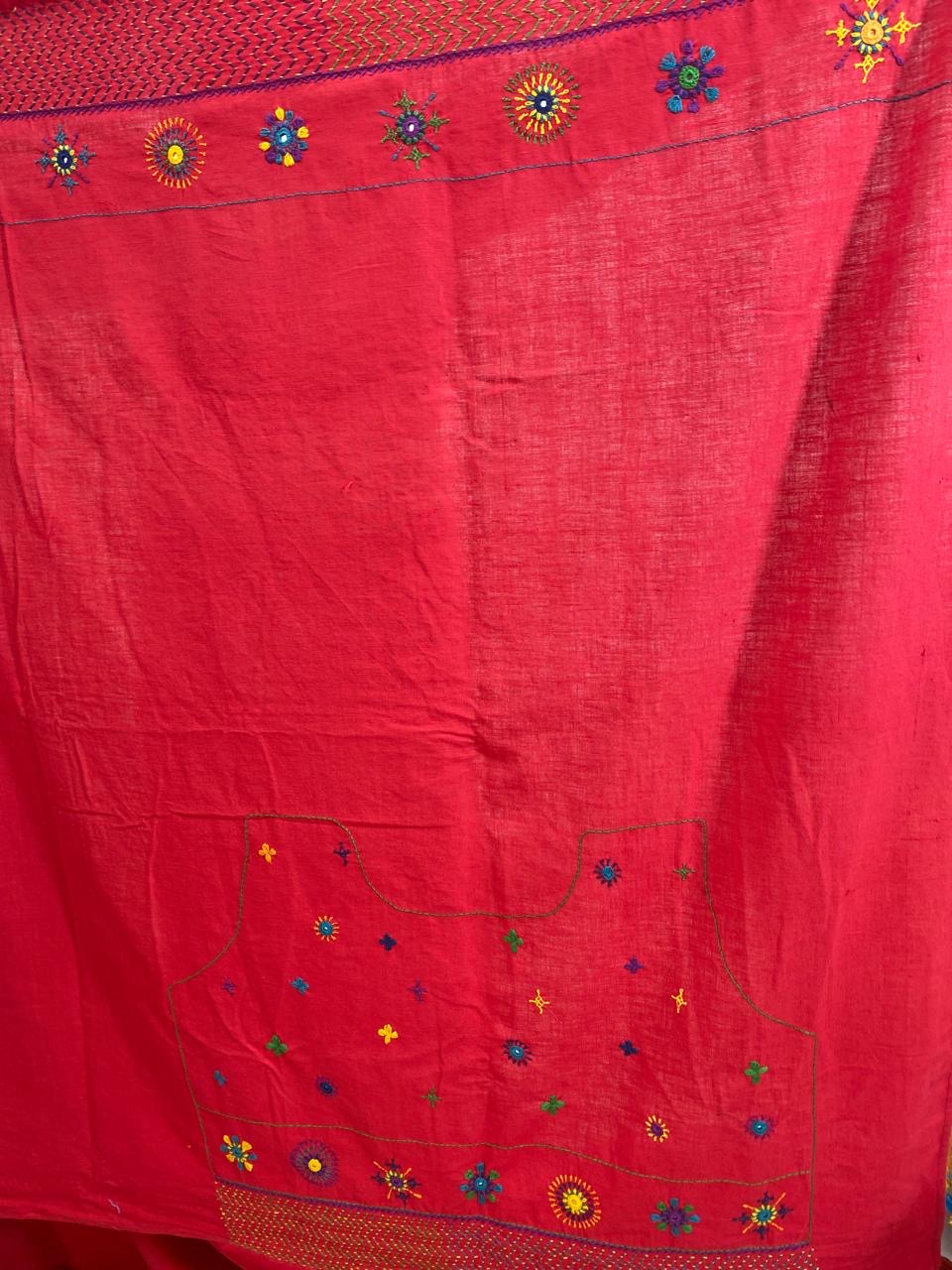 Lambani pure khadi saree