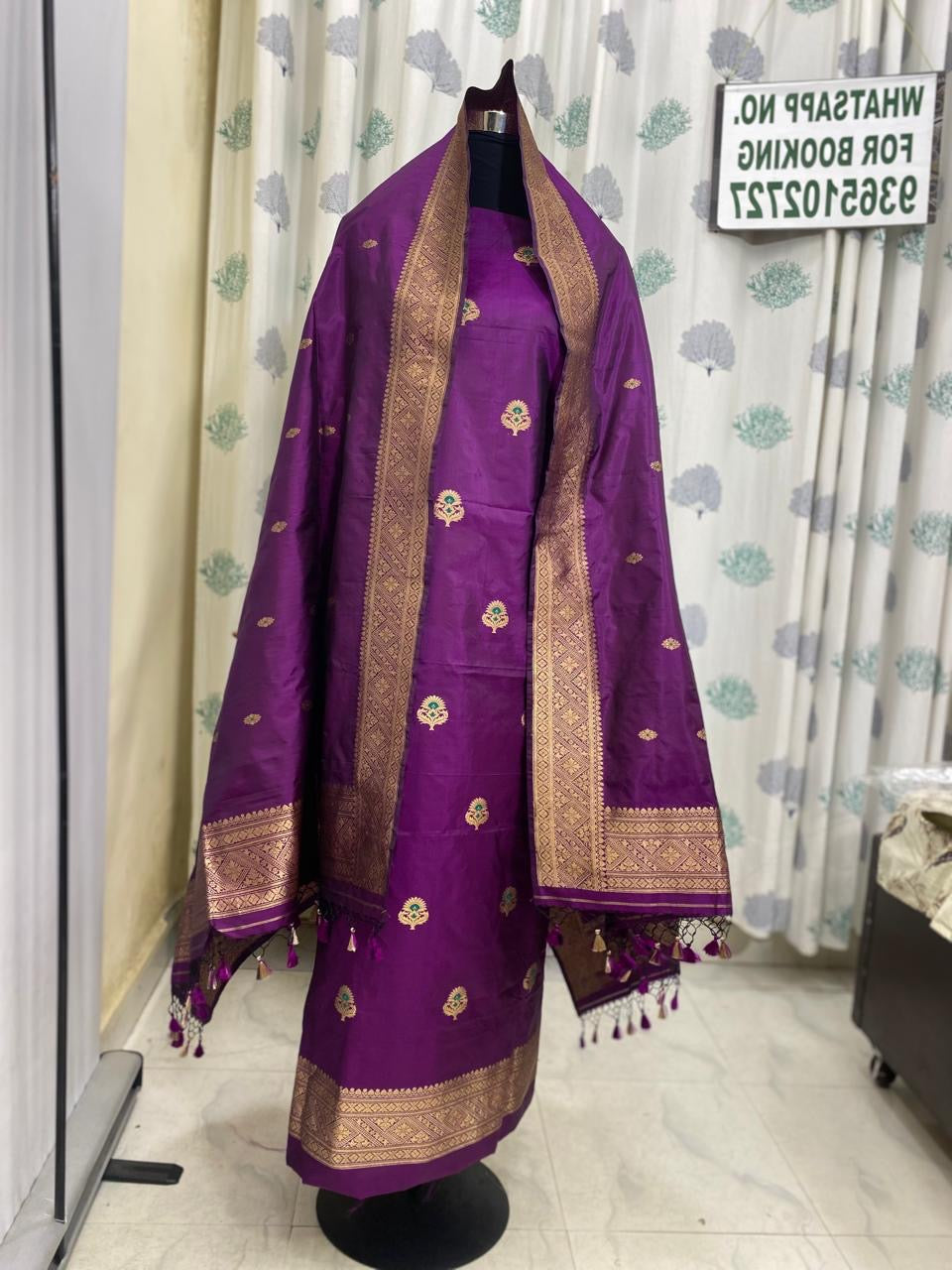 Katan silk suits