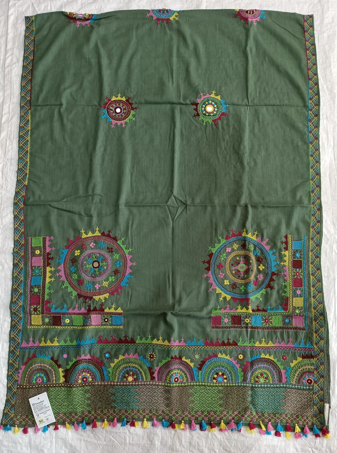 Khadi lambani dupatta